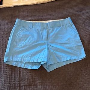 JCREW Factory Chino Shorts 4” Women Blue